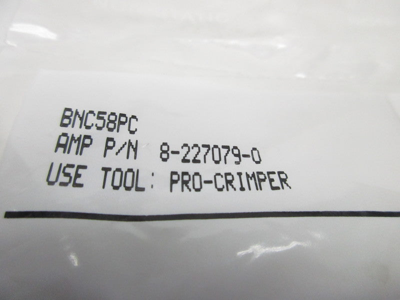 BNC 8-227079-0 RF CONNECTOR  NSMP
