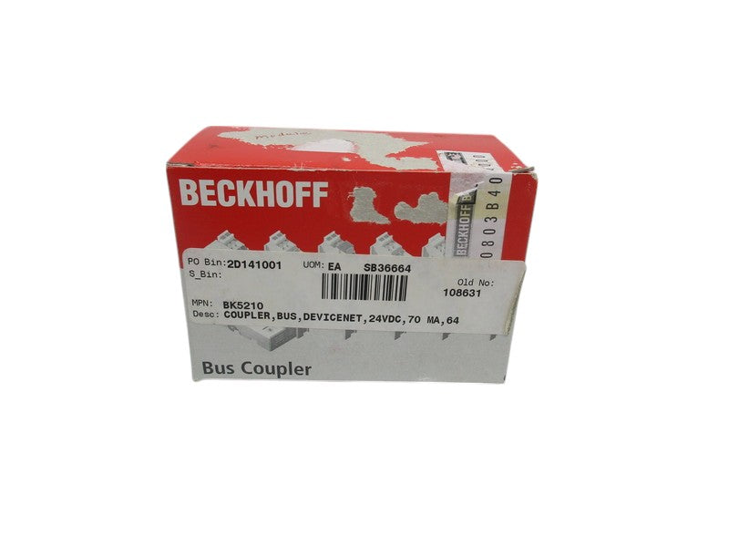 BECKHOFF BK5210 BUS COUPLER  NSMP