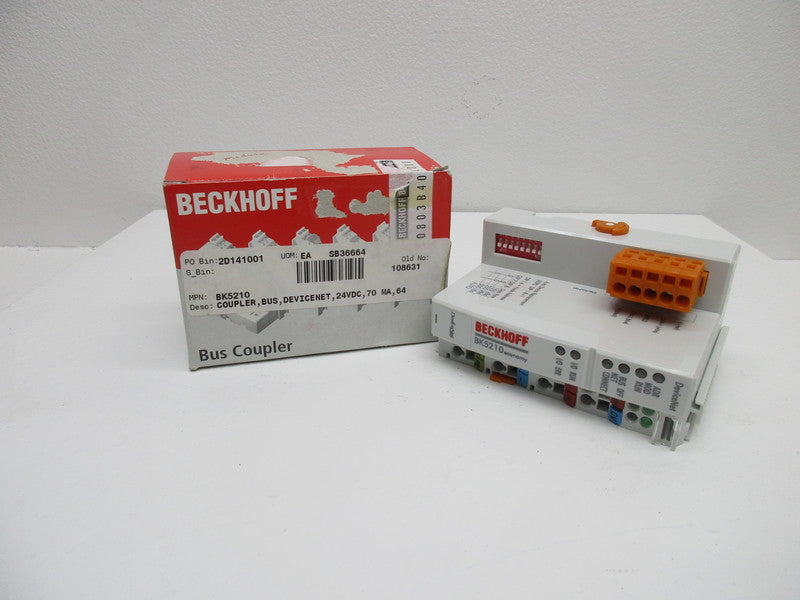 BECKHOFF BK5210 BUS COUPLER  NSMP
