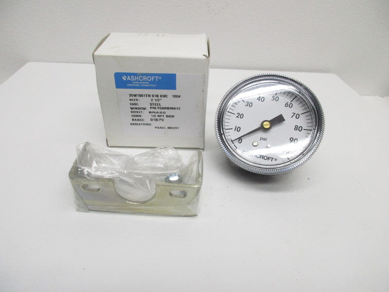 ASHCROFT 25W1001TH01BXUC-100# PRESSURE GAUGE 2-1/2"   NSMP