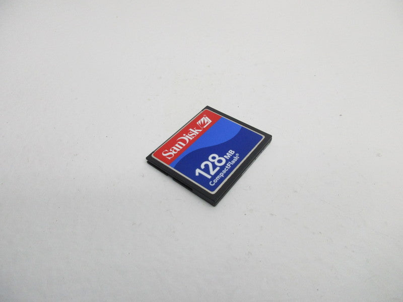 SANDISK 128MB COMPACT FLASH CARD  UNMP