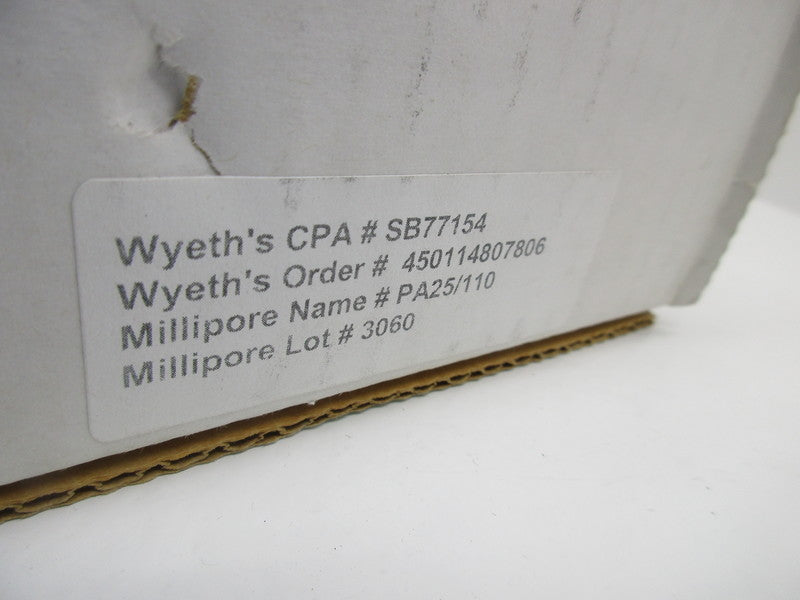 MILLIPORE PA25/110 NA25 PNEUMATIC VALVE ACTUATOR  NSMP