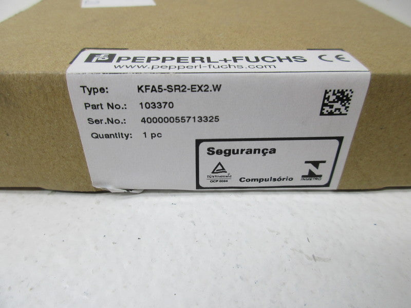 PEPPERL & FUSHS KFA5-SR2-EX2.W  NSFS