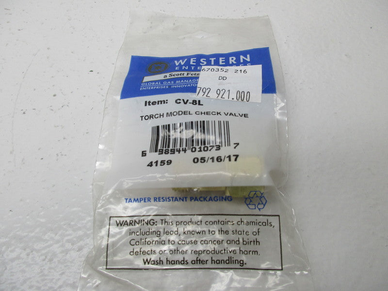 WESTERN ENTERPRISES CV-8L  NSMP