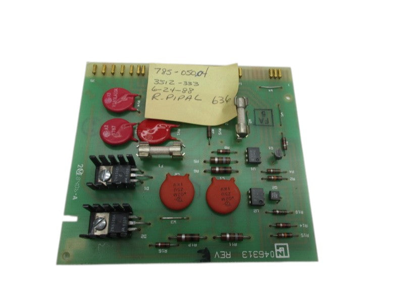 LEEDS & NORTHRUP OUTPUT BOARD ASSEMBLY 046313 NSNP