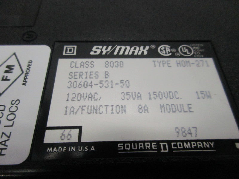SQUARE D 8030HOM-271  NSNP