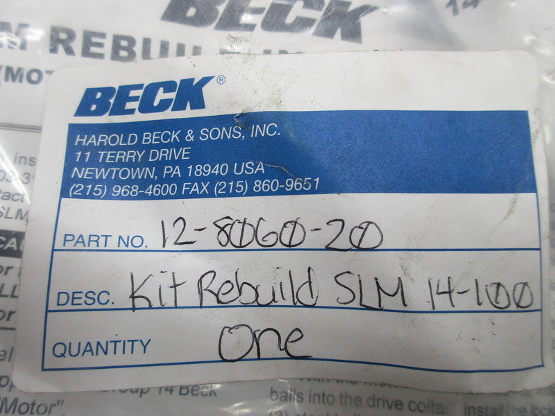 BECK 12-8060-20  NSNP