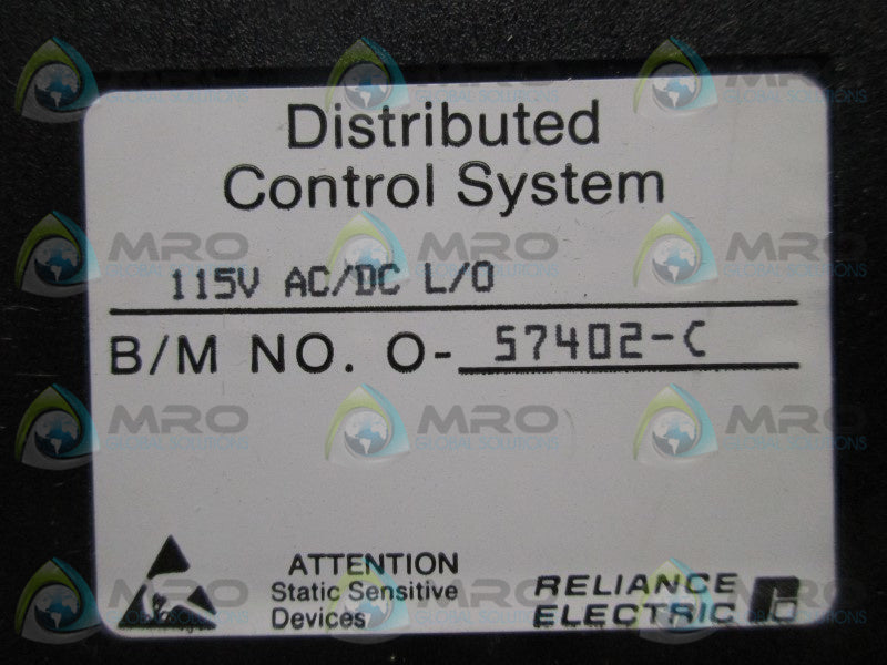 RELIANCE ELECTRIC 57402-C OUTPUT MODULE  NSNP