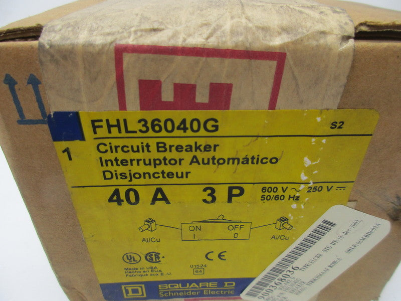 SQUARE D FHL36040G  NSFS