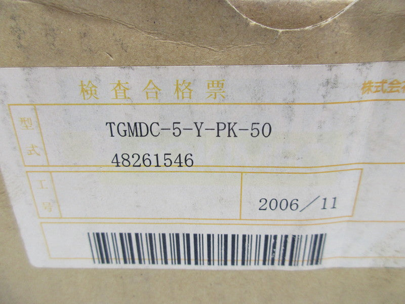 TOKIMEC TGMDC-5-Y-PK-50  NSMP