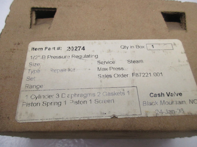 CASH VALVE 20274  NSMP