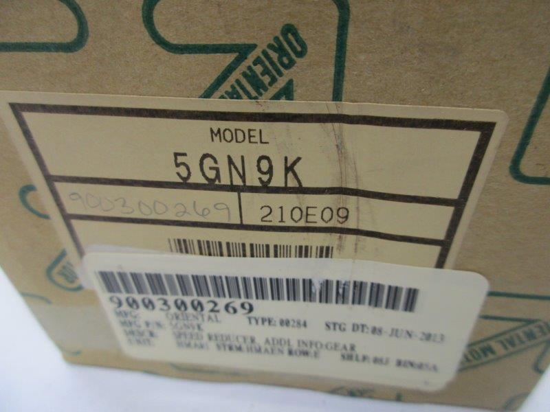 ORIENTAL MOTOR 5GN9K  NSMP