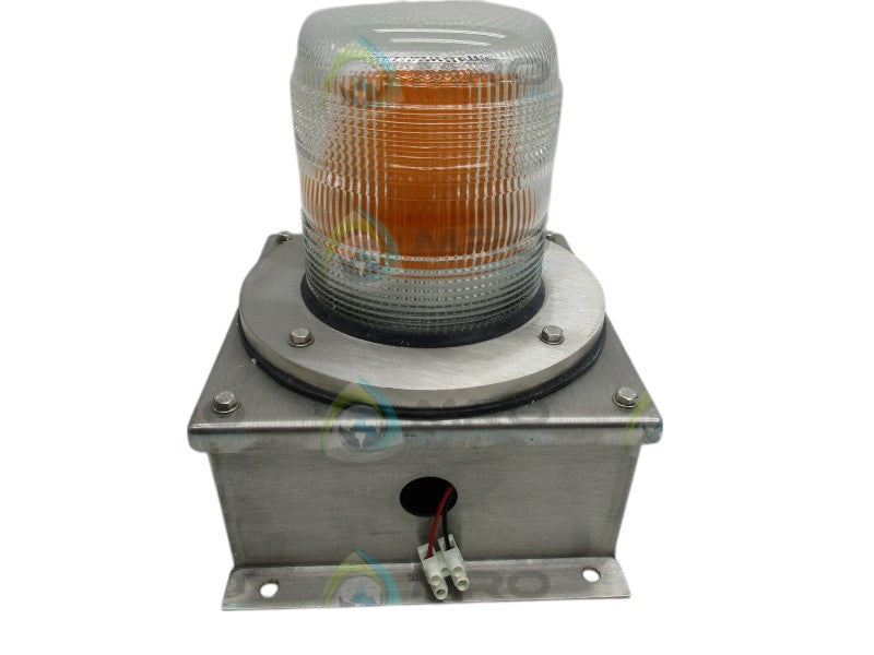 DEEGEE XFF/UC124/OH/SS YELLOW STROBE LAMP IN SS HOUSING  NSNP