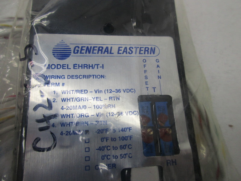 GENERAL EASTERN EHRH/T-I  NSMP