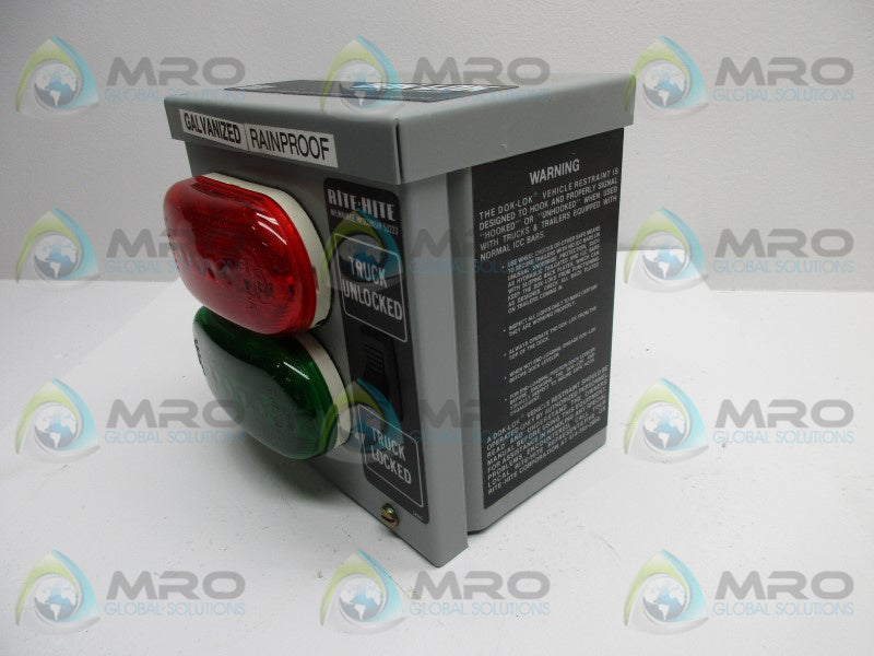 RITE HITE 54040 VEHICLE RESTRAINT CONTROL BOX  UNMP