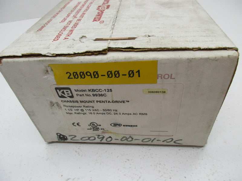 KB ELECTRONICS KBCC-125(9936C) * FACTORY SEALED *