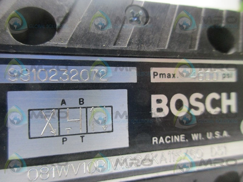 BOSCH 9810232072 DIRECTIONAL CONTROL VALVE  UNMP