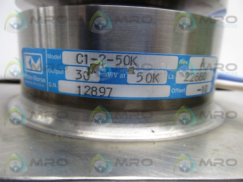 KISTLER MORSE C1-2-50K LOAD  CELL  NSNP