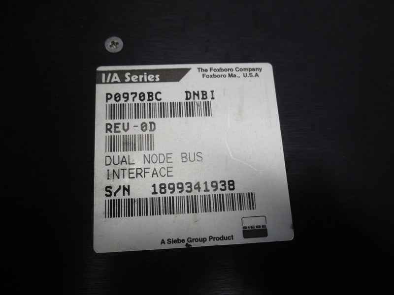 FOXBORO P0970BC-DNBI  UNMP