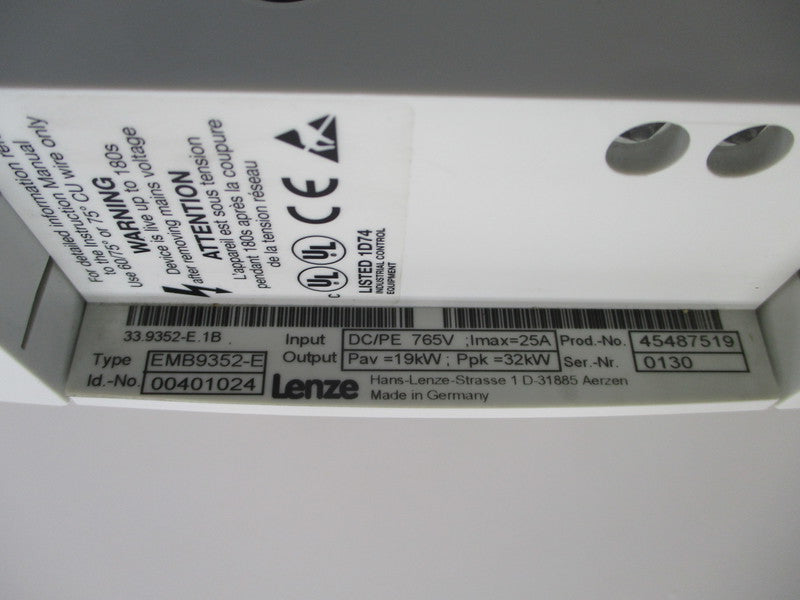 LENZE EMB9352-E (00401024)  NSMP