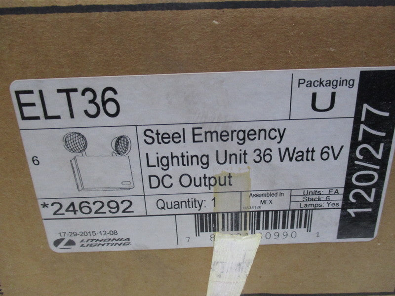 LITHONIA LIGHTING ELT36  NSMP