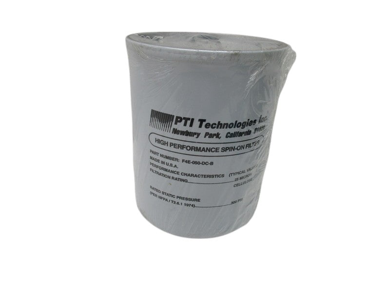 PTI F4E-050-DC-B HIGH PERFORMANCE SPIN ON FILTER   NSMP