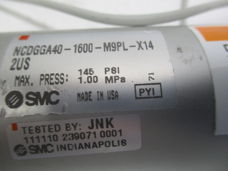 SMC NCDGGA40-1600-M9PL-X142US  NSNP
