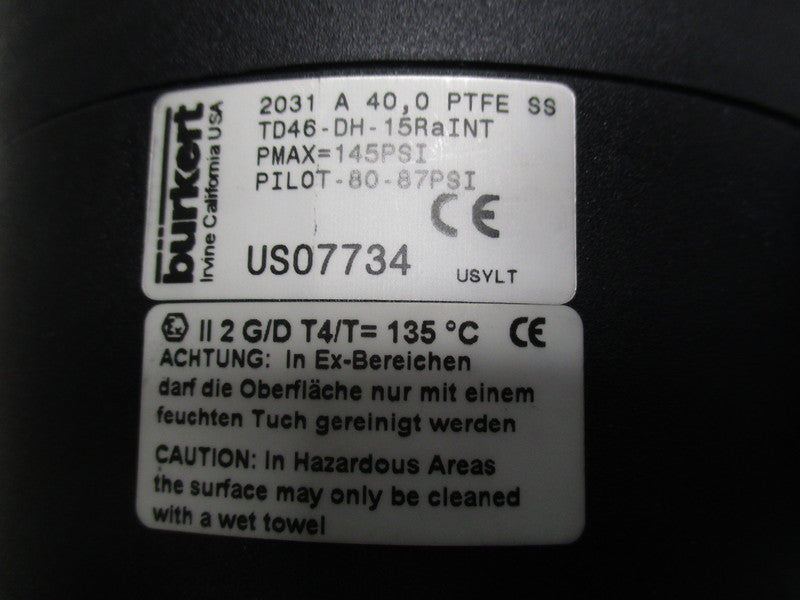 BURKERT 00449909 2031 NSMP