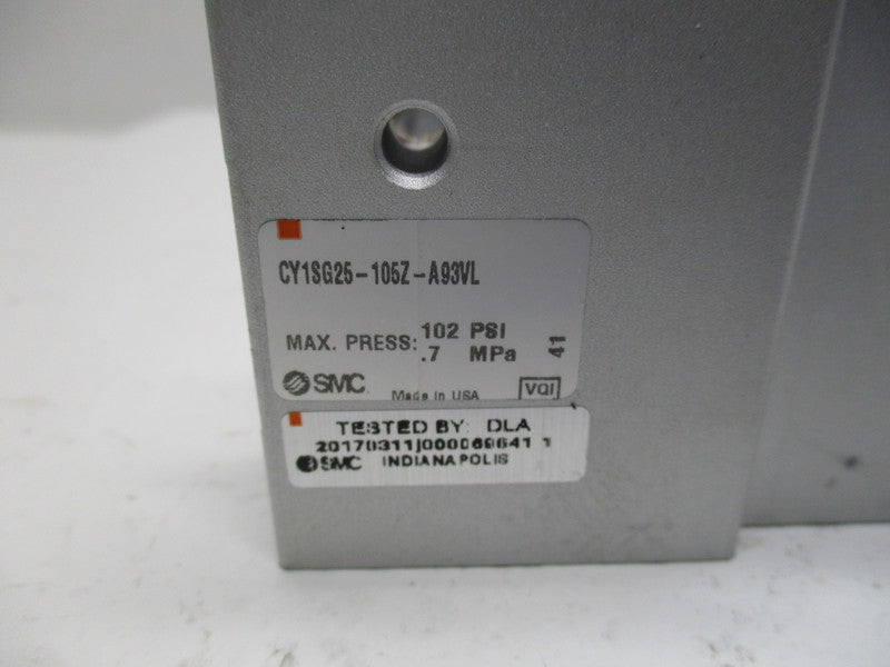 SMC CY1SG25-105Z-A93VL NSNP