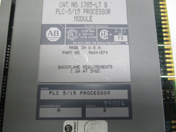 ALLEN BRADLEY 1771-IBD SER. B DATE: 1997  NSFS
