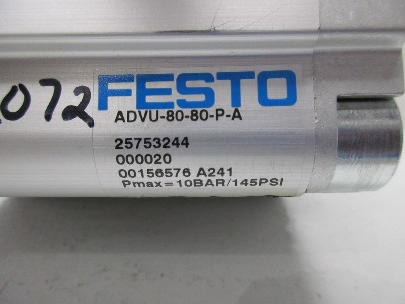 FESTO ADVU-80-80-P-A COMPACT CYLINDER  NSNP