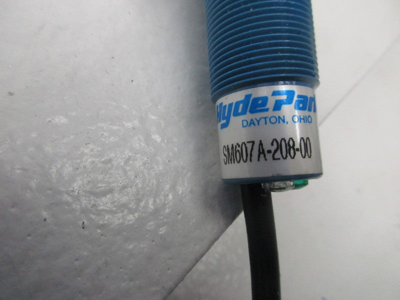 HYDE PARK SM607A-208-00 ULTRASONIC PROXIMITY SENSOR  NSNP