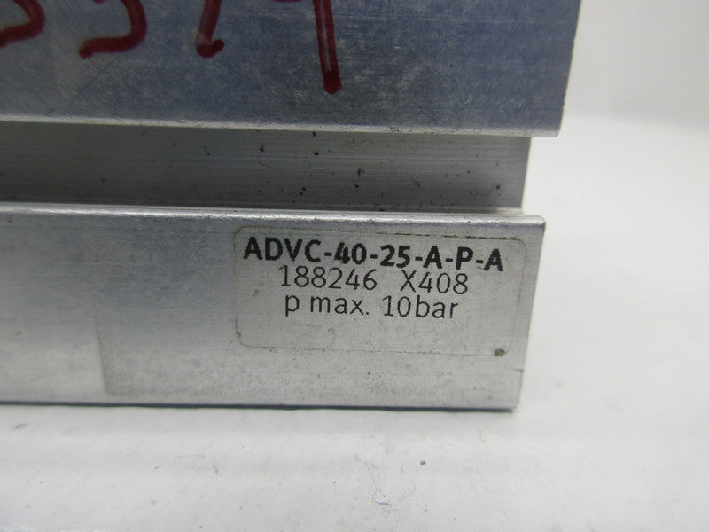 FESTO ADVC-40-25-A-P-A AIR CYLINDER (AS PICTURED)   NSNP