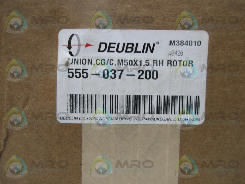 DEUBLIN 555-037-200 ROTOR UNION RH  NSFS