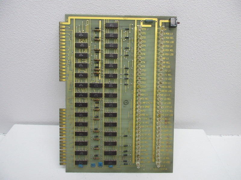 CINCINNATI MILACRON 35312284A PC BOARD INFEED TEST  UNMP
