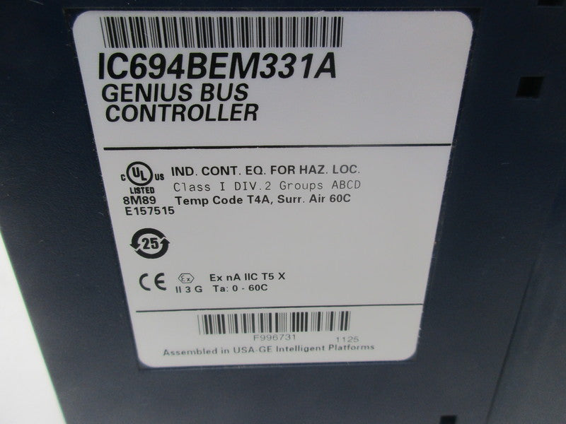 GE FANUC IC694BEM331A BUS CONTROLLER MODULE  NSNP