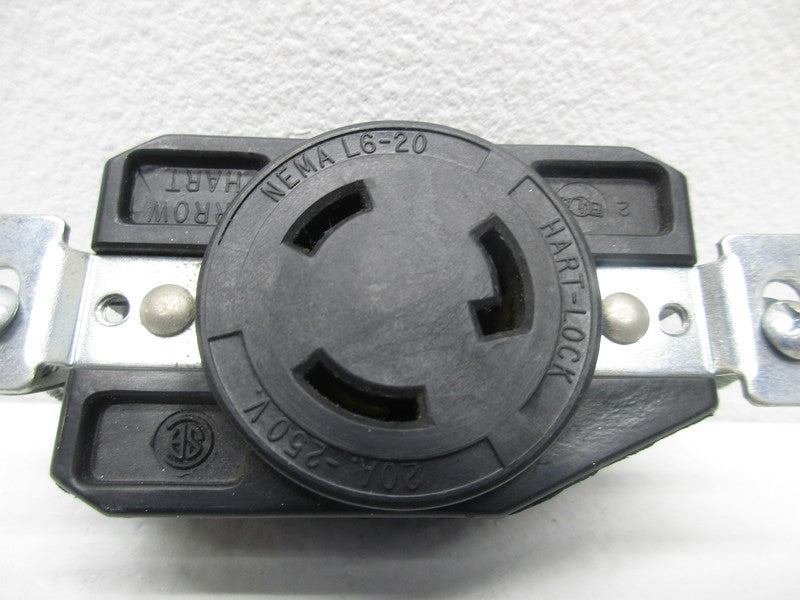 ARROW HART NEMA L6-20 LOCK PLUG  UNMP