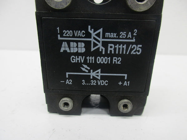 ABB R111/25 RELAY 220VAC 25A  UNMP