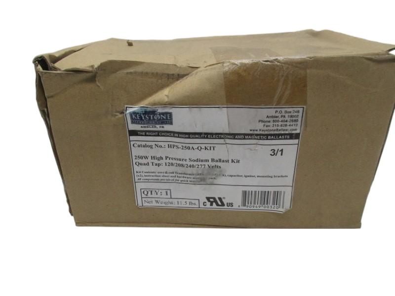 KEYSTONE HPS-250A-Q-KIT HIGH PRESSURE SODIUM BALLAST KIT  NSMP