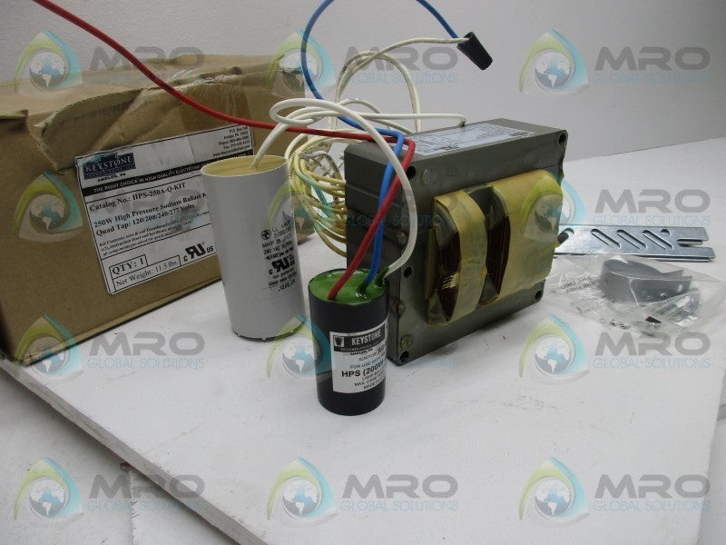 KEYSTONE HPS-250A-Q-KIT HIGH PRESSURE SODIUM BALLAST KIT  NSMP