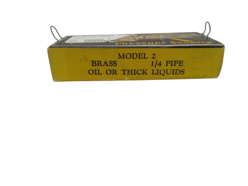 ONE RAY MODEL 2 PRESSURE SNUBBER 1/4"  NSMP