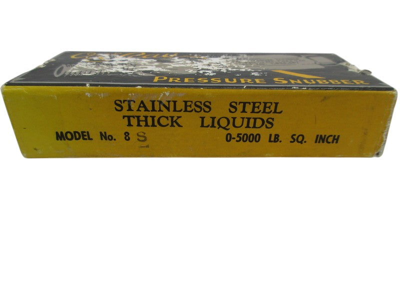 ONE RAY MODEL 8S PRESSURE SNUBBER  NSMP