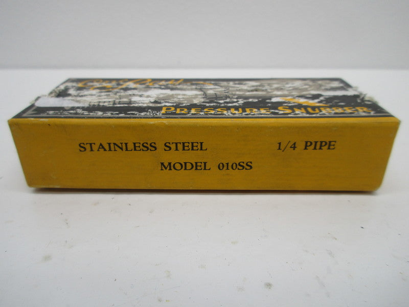 ONE RAY MODEL 010SS PRESSURE SNUBBER 1/4"  NSMP