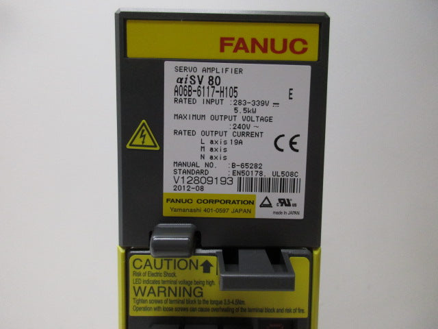 FANUC A06B-6117-H105 283-339V 19A NSMP