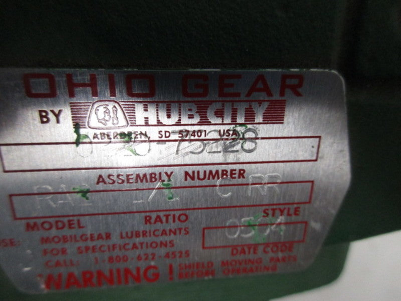 HUB CITY 0-75228 RA2 1:1 GEARBOX  NSNP