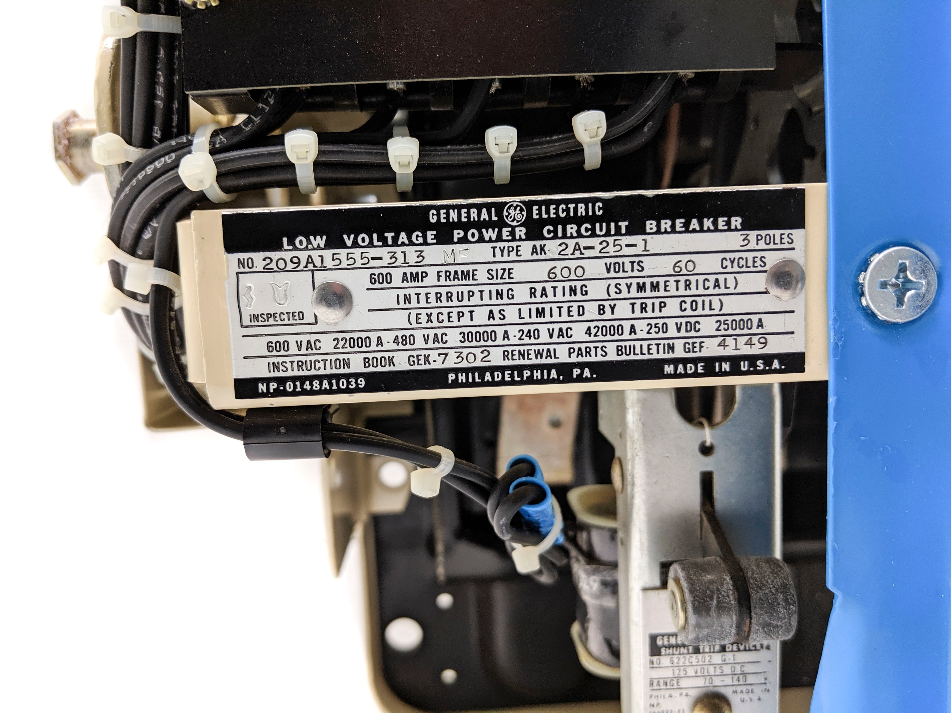 GENERAL ELECTRIC AK2A-25-1 REMAN