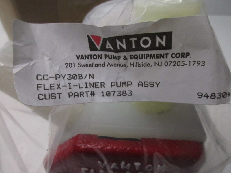 VANTON CC-PY30B/N PUMP FLEX-I-LINER ROTARY PUMP  NSMP
