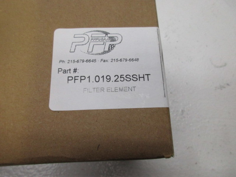 PFP PFP1.019.25SSHT FILTER ELEMENT 1.0 MICRON  NSMP