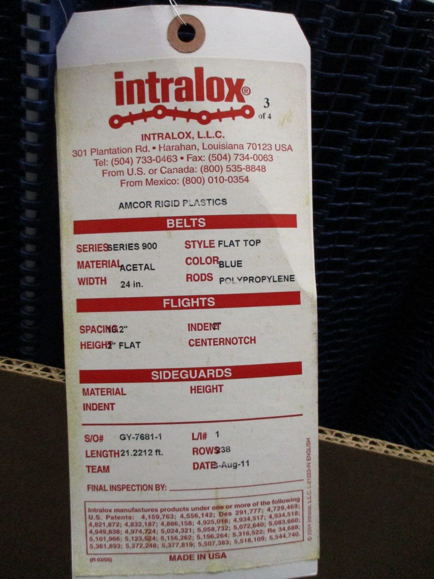 INTRALOX GY7681 SER.90 NSMP