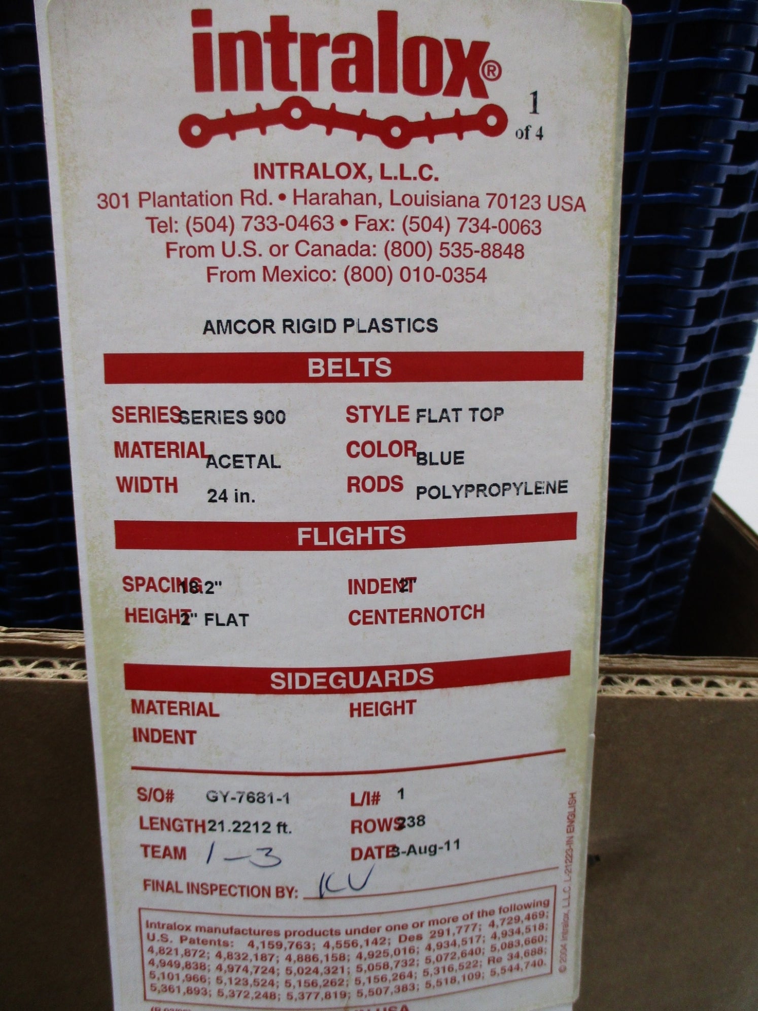 INTRALOX GY7681 SER.90 NSMP